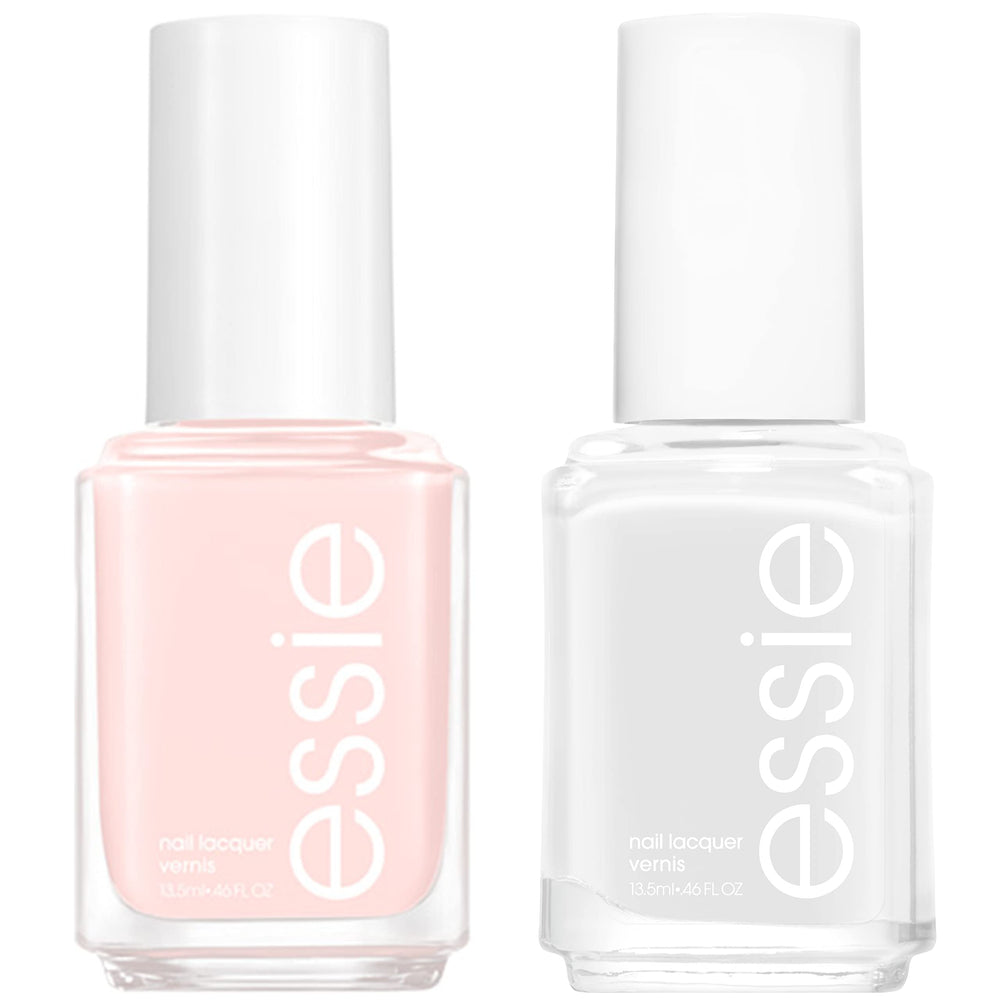 Essie Ballet French Manicure Kit with Ballet Slippers for a soft sheer pink manicure.