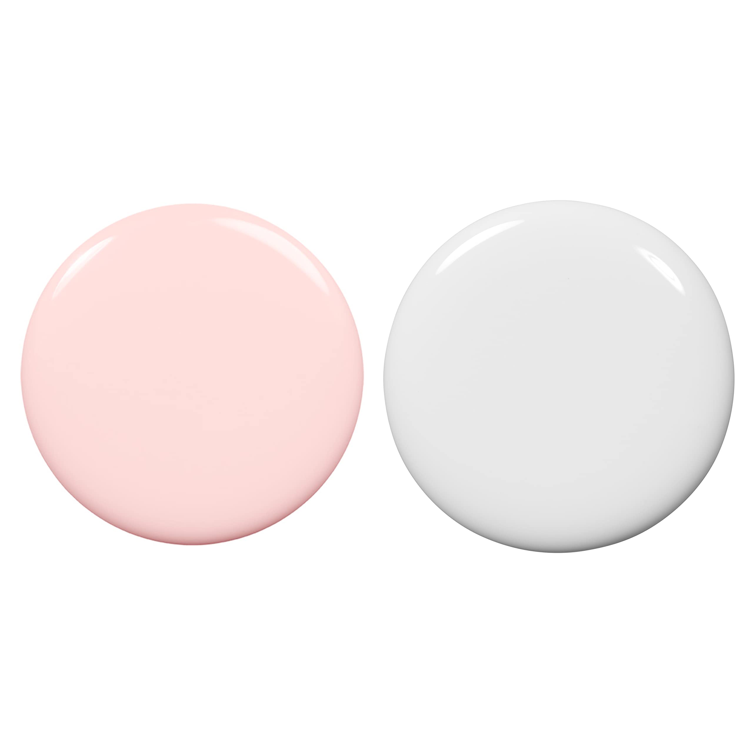 Essie Ballet French Manicure Kit Blanc shows a pure snowy white finish.
