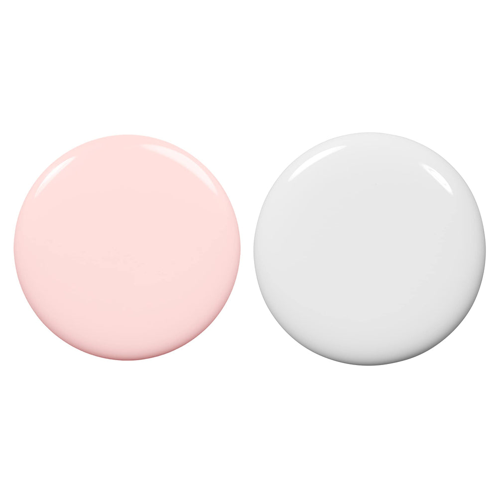 Essie Ballet French Manicure Kit Blanc shows a pure snowy white finish.