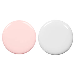 Essie Ballet French Manicure Kit Blanc shows a pure snowy white finish.