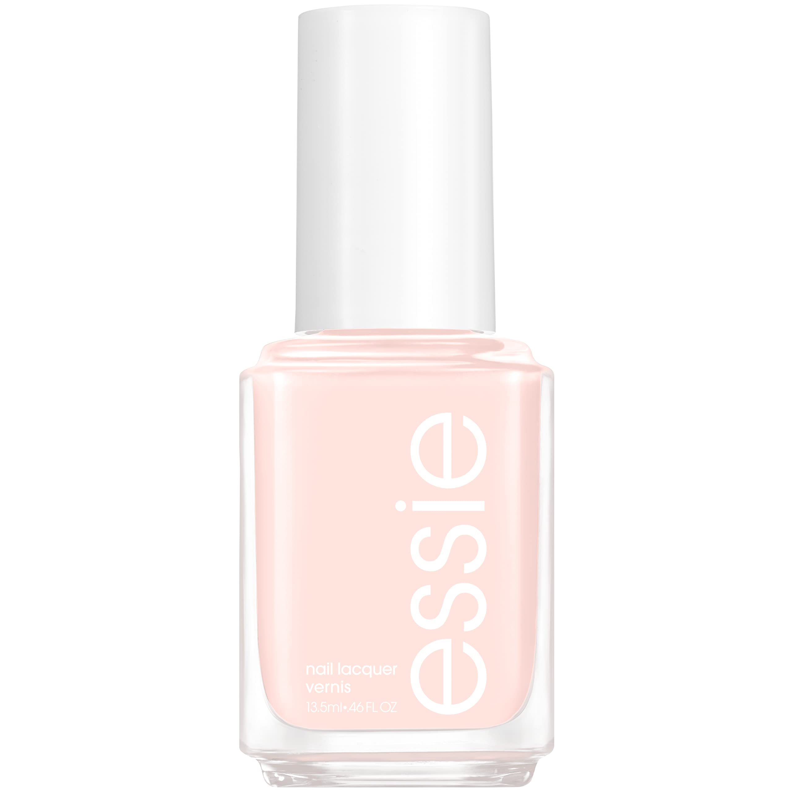 essie Ballet Slippers bottle showing sheer pink shade for everyday manicure.