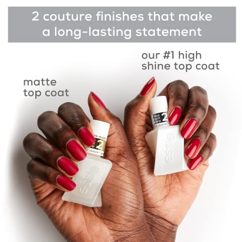 nails with two coats of nude pink Gel Couture look
