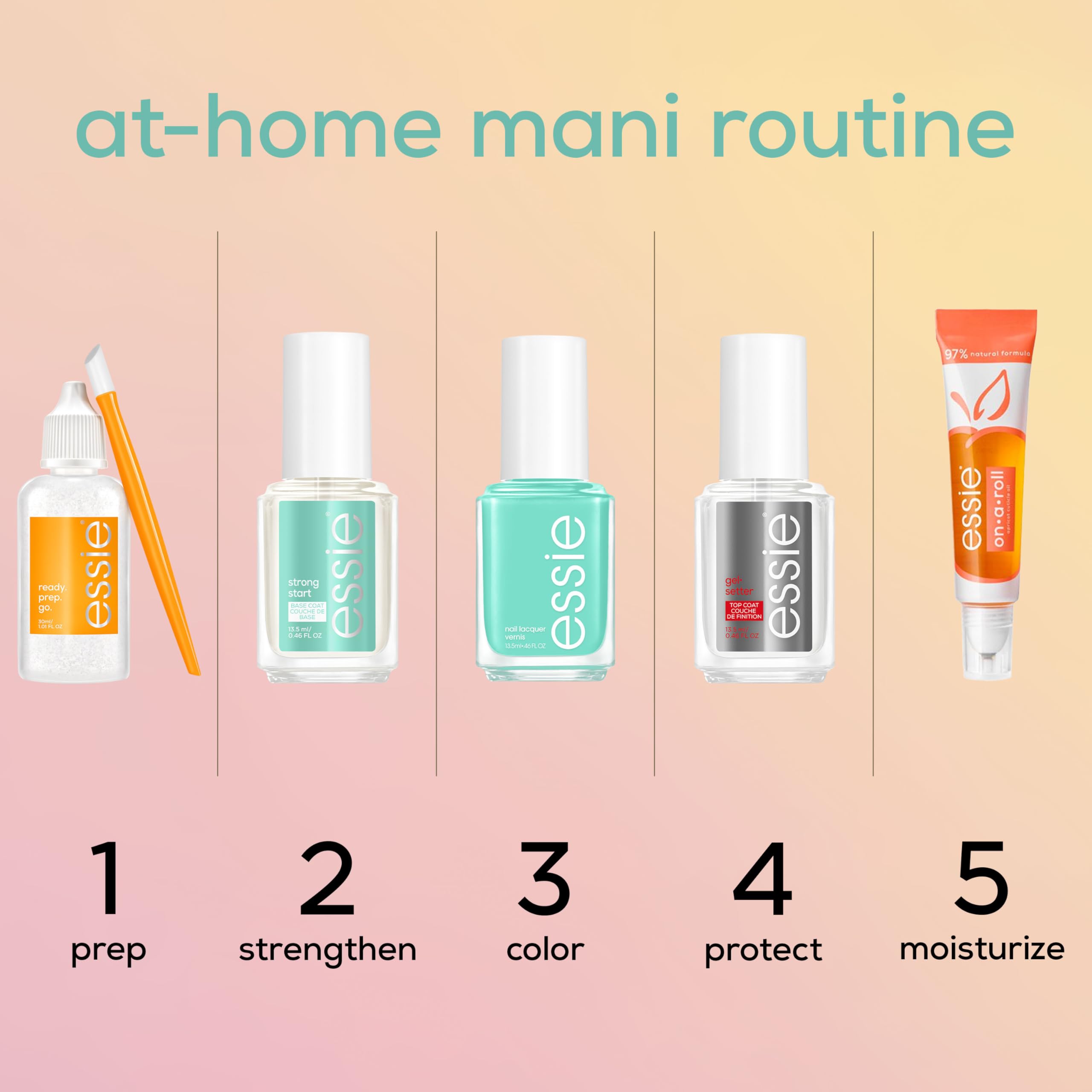essie pro tip blend shades to customize tonality and nail art