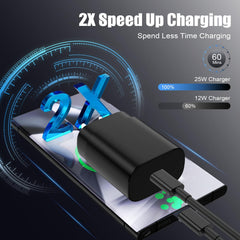 Essri 6ft USB-C to USB-C cable ready for bedside charging.