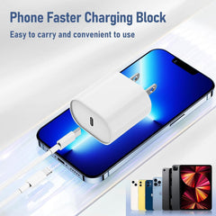 Essri USB-C to Lightning cable 6ft enables desk charging with ease.