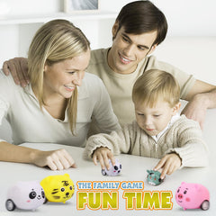 Estardaa fox pull back car – smooth edges and quick starts for safe, imaginative play.