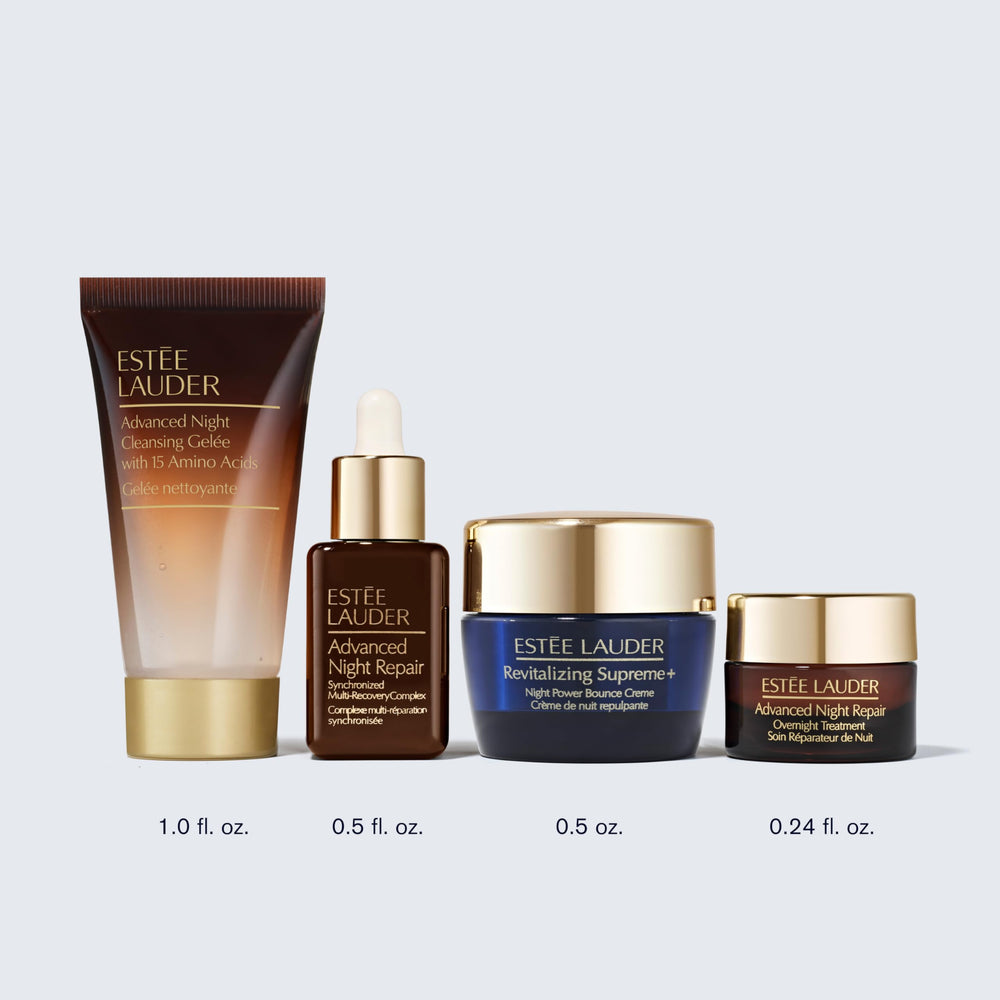 Estée Lauder Dream Skin In One Sleep set ready for gifting or travel.