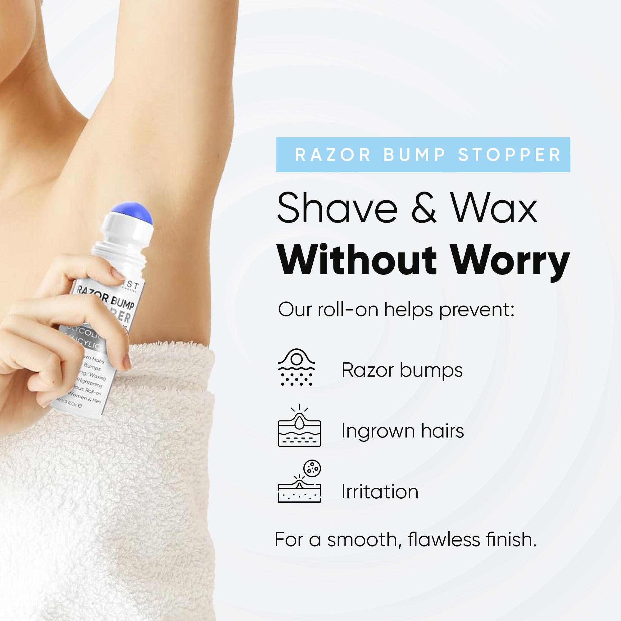 ESTETIST Ingrown Hair-Cooling Serum calms skin after shaving