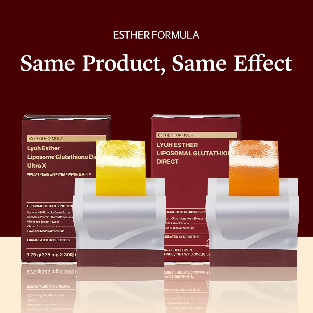 ESTHER FORMULA Strip melts on tongue for fast absorption and on-the-go use