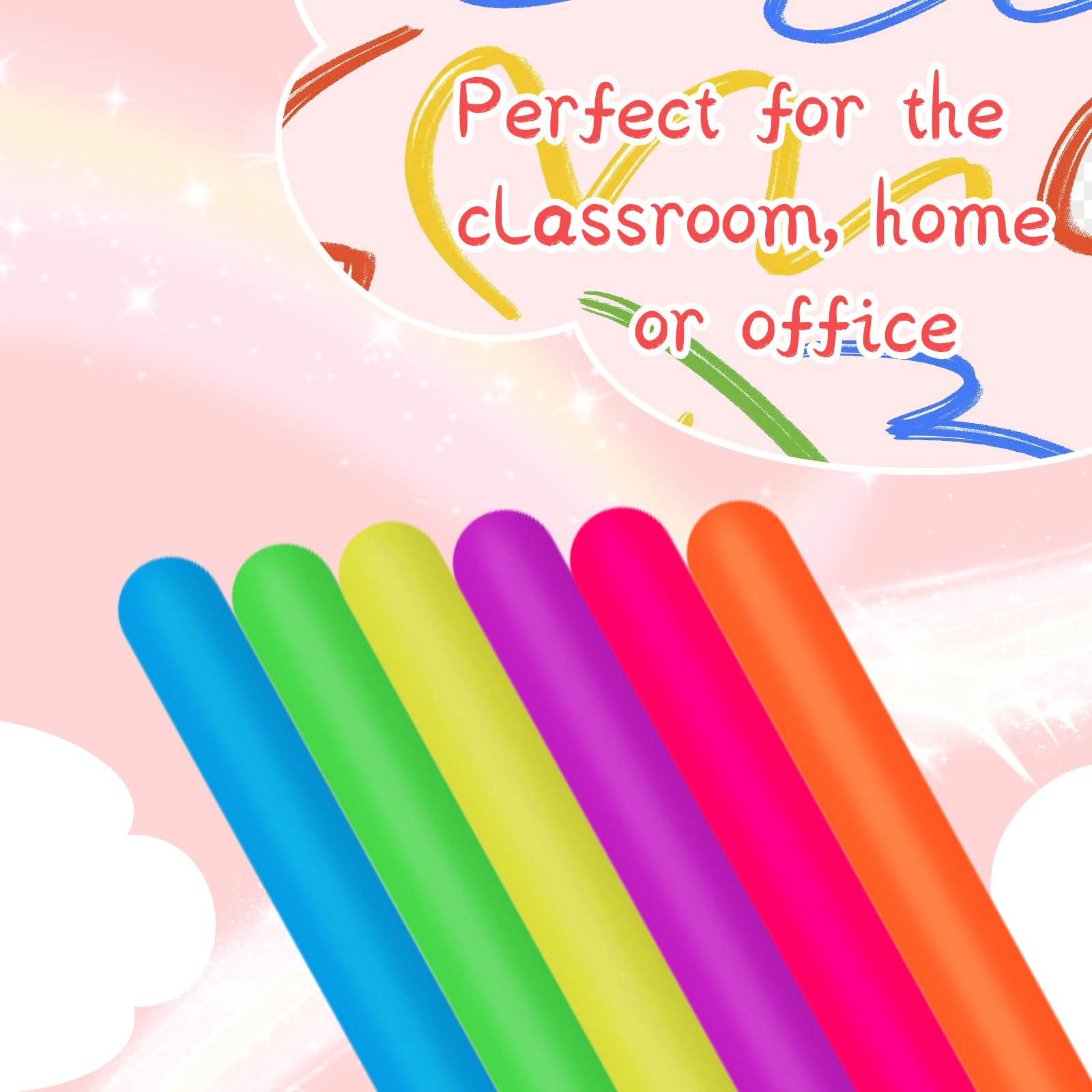 Estimable fidget strings used as party favors and classroom activities
