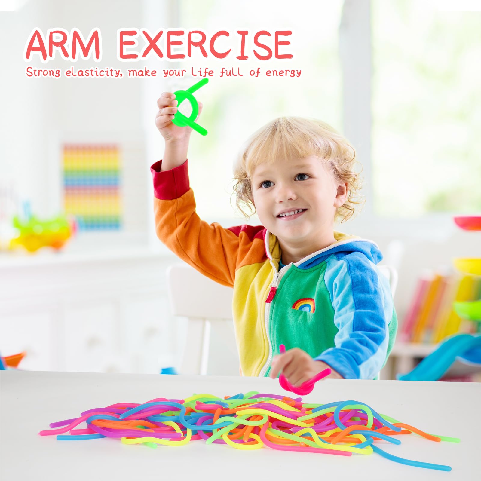 Estimable TPR material stretchy strings are durable and safe for users