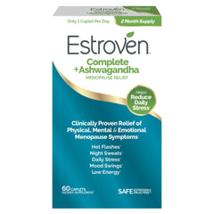 Estroven Complete bottle front view for daily menopause support