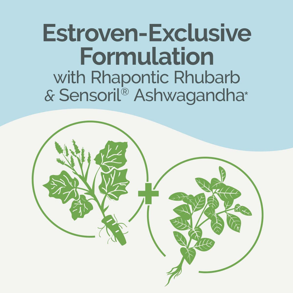 Estroven Complete hot flashes relief visual cue near a calendar