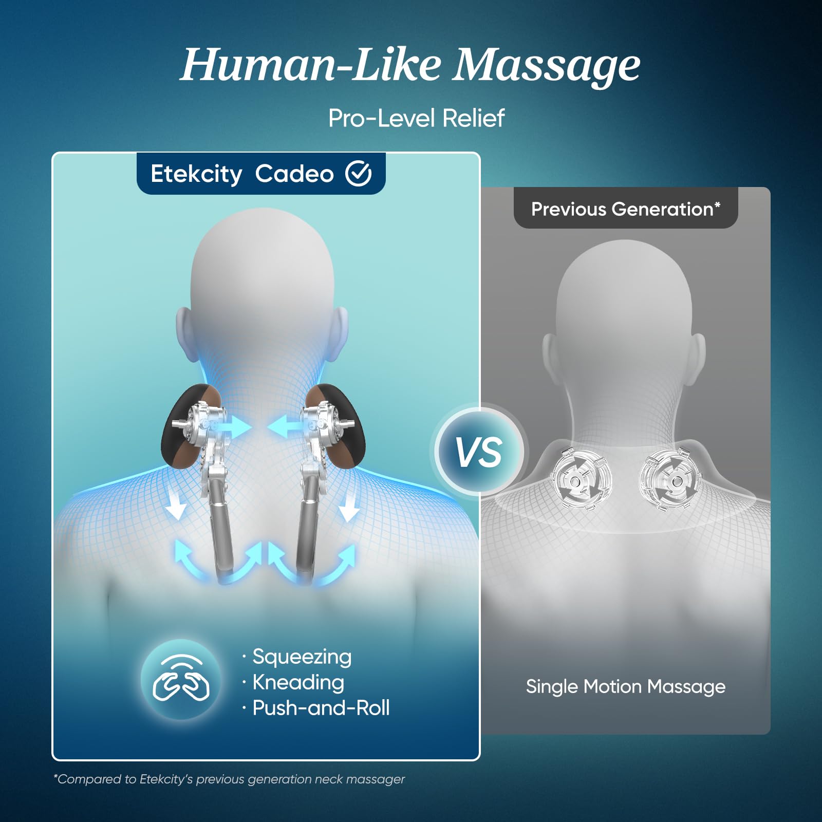Auto-fit sensor personalizes pressure and fit for diverse neck sizes.