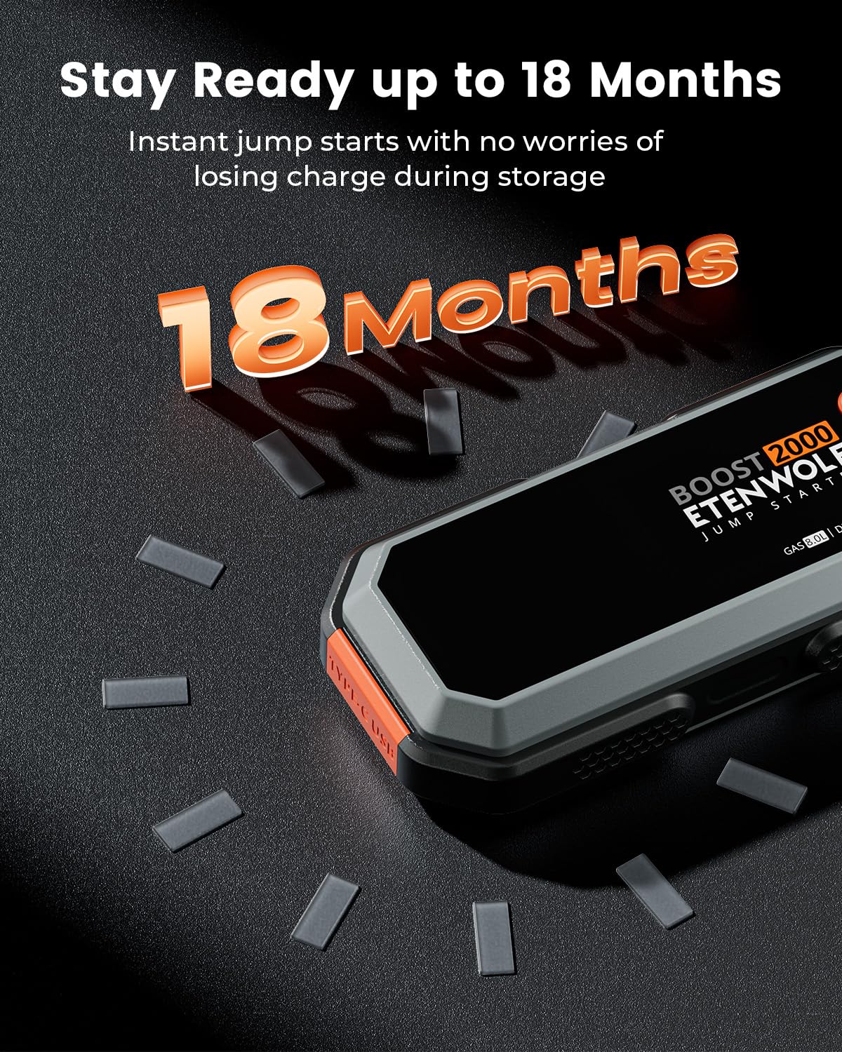 ETENWOLF accessories pouch keeps cables organized