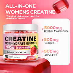 eterlower Creatine Gummies close-up of soft texture and chew