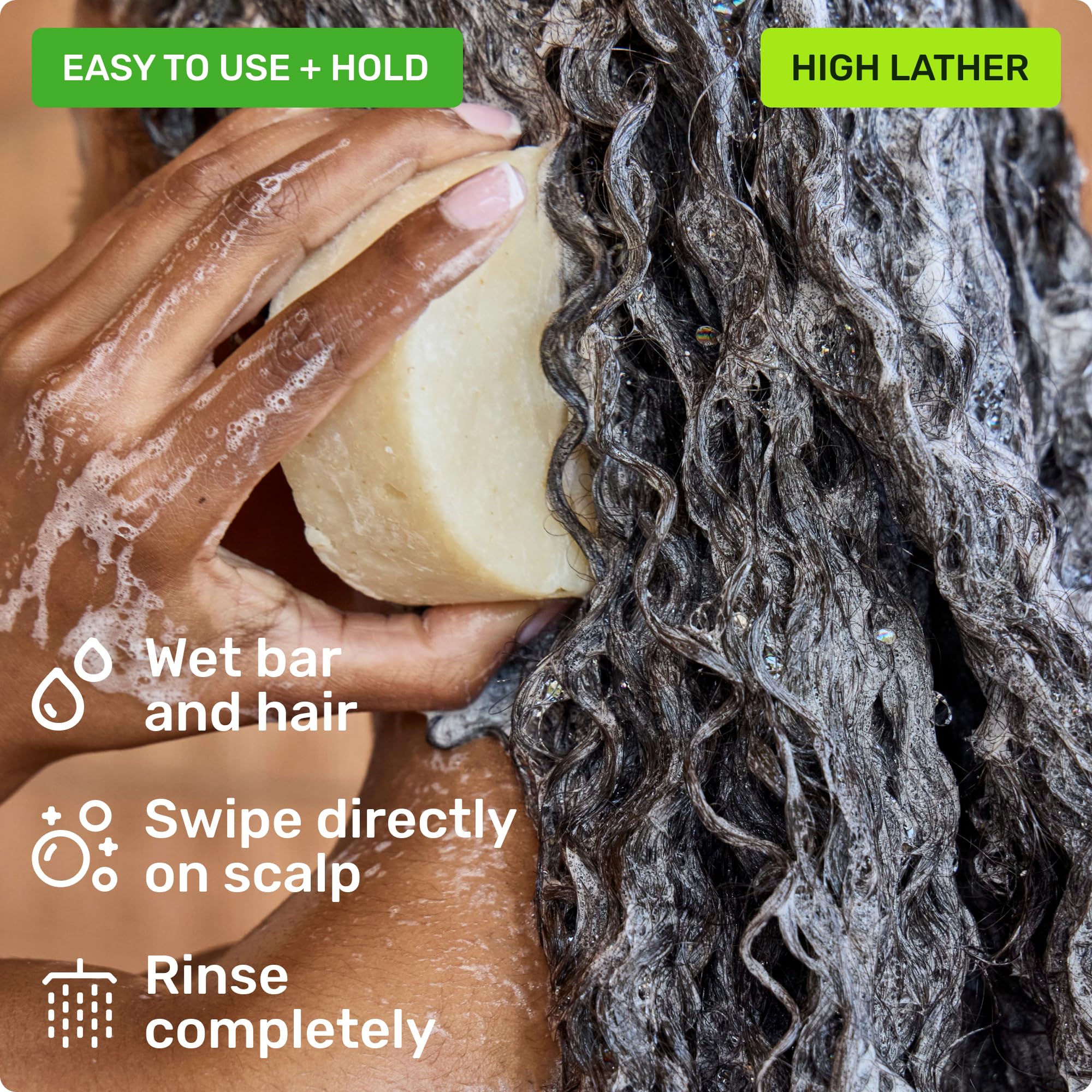 Complete routine: Ethique conditioner bars pair with scalp health bar.