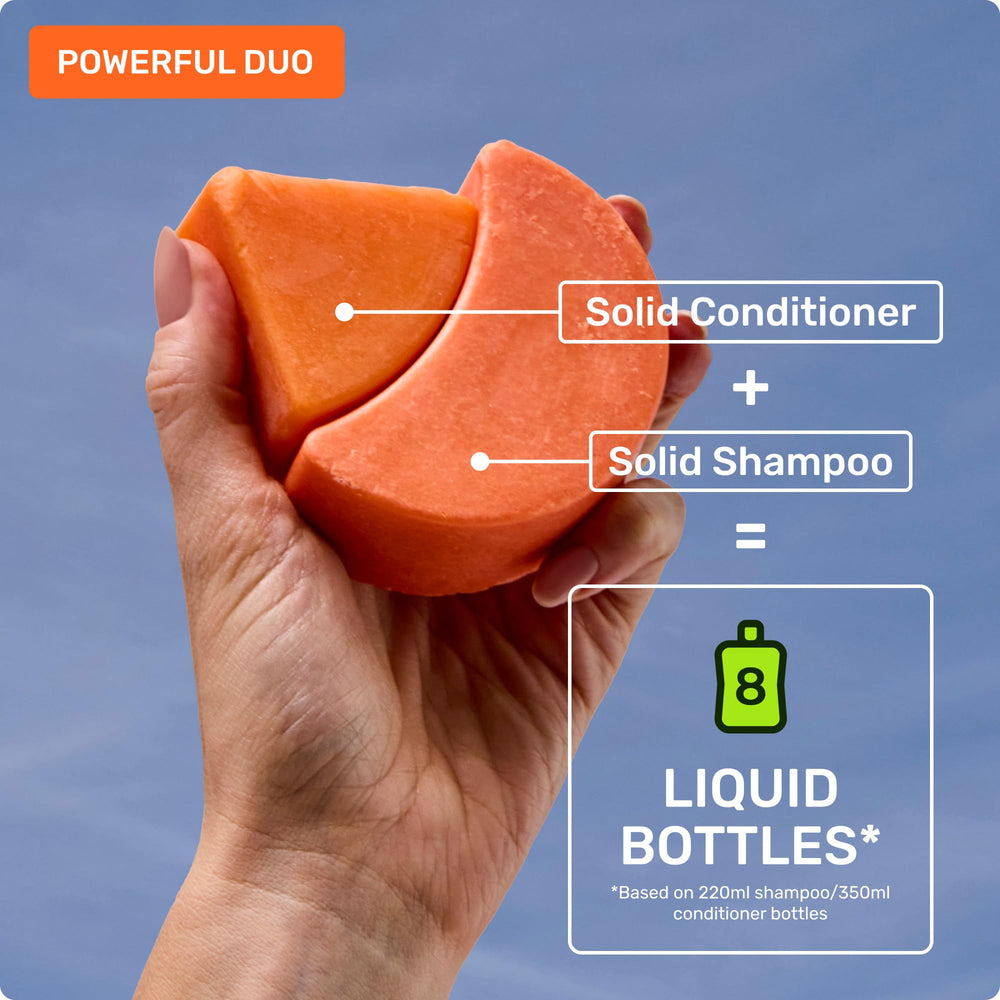 Ethique Volumizing Shampoo Bar eco-friendly packaging supports sustainable routine.