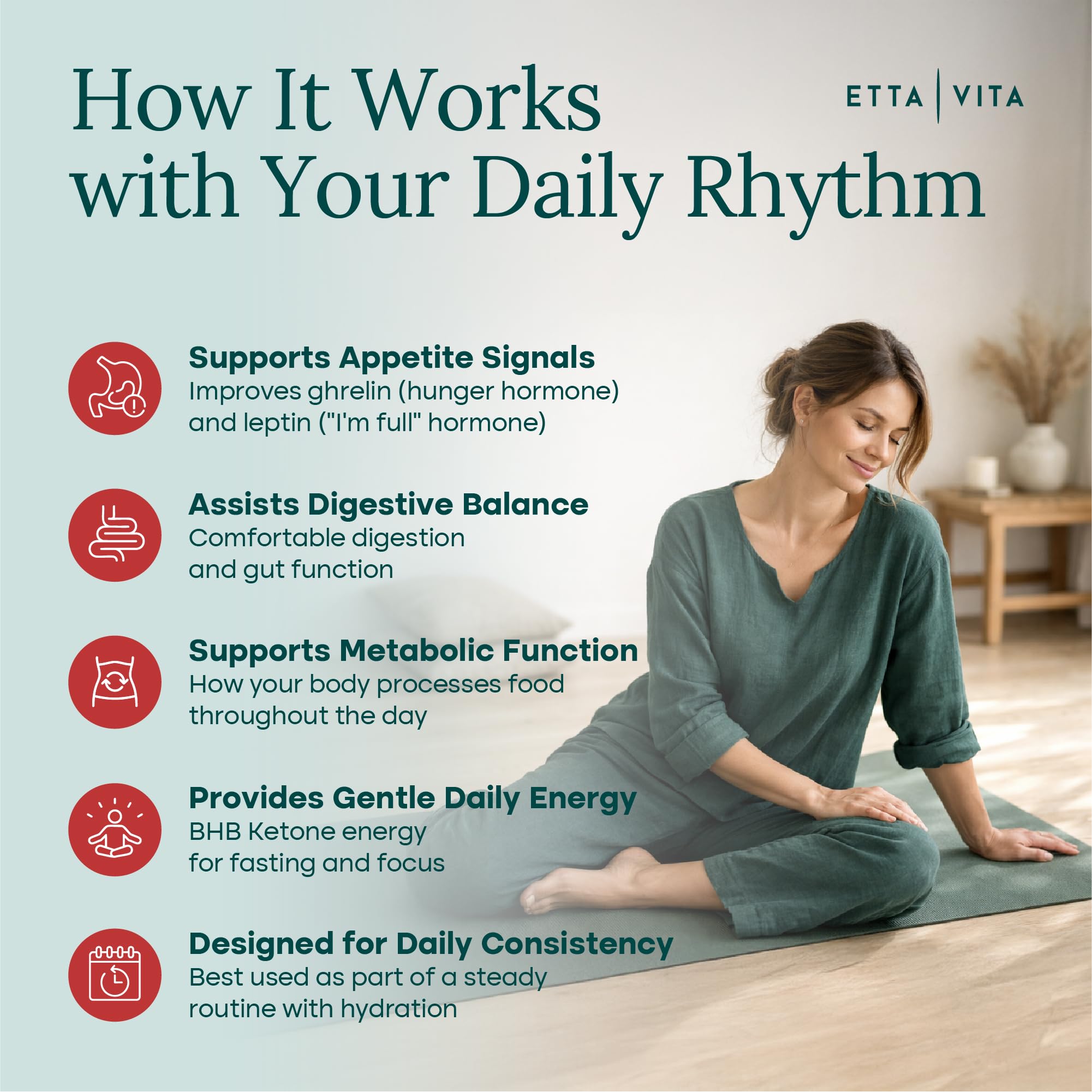 Etta Vita caffeine-free energy capsule for focus
