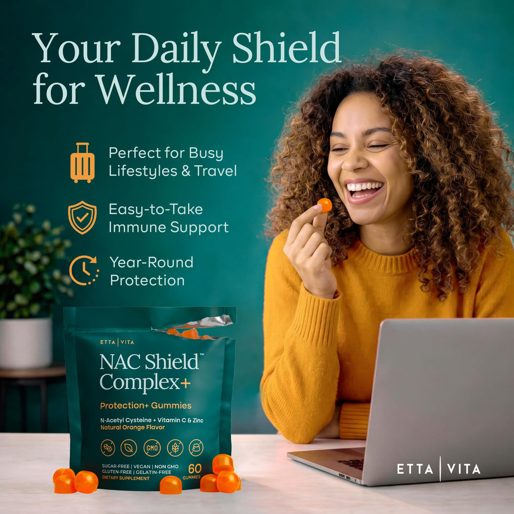 Etta Vita NAC chewable form for better absorption and convenient delivery.