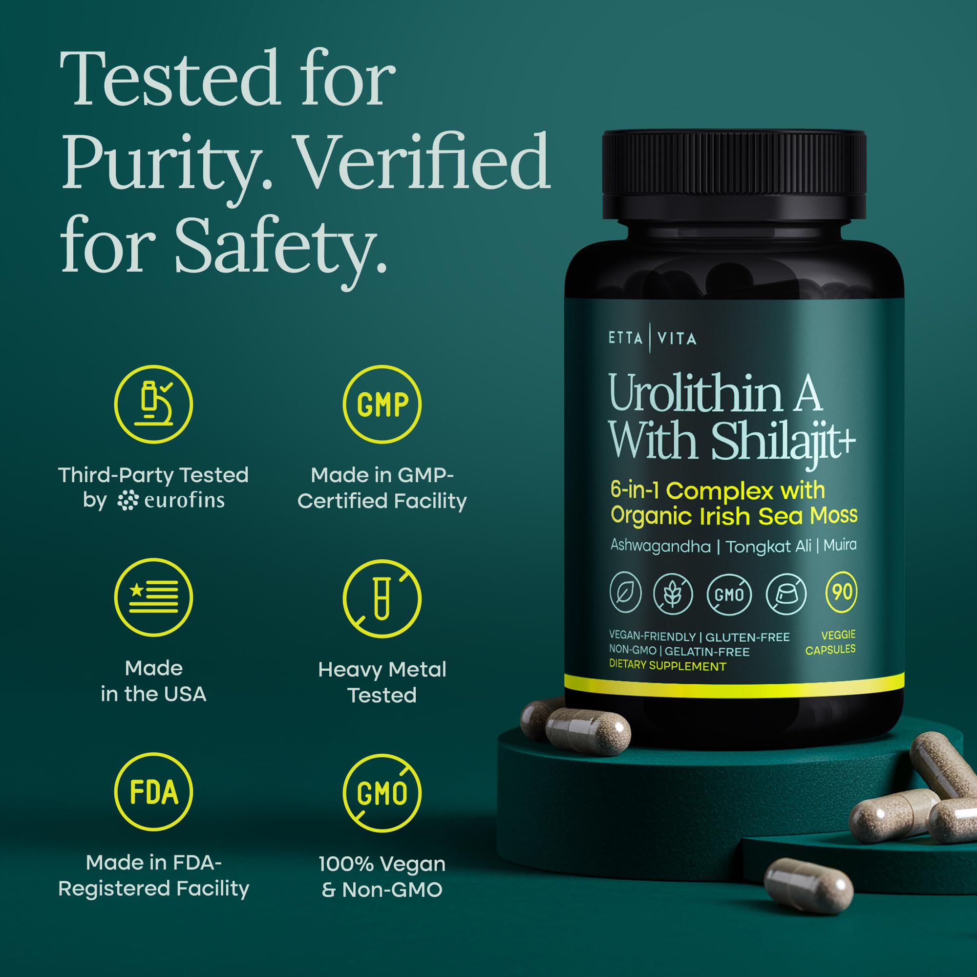 Tongkat Ali root image highlights vitality for everyday activity and drive.