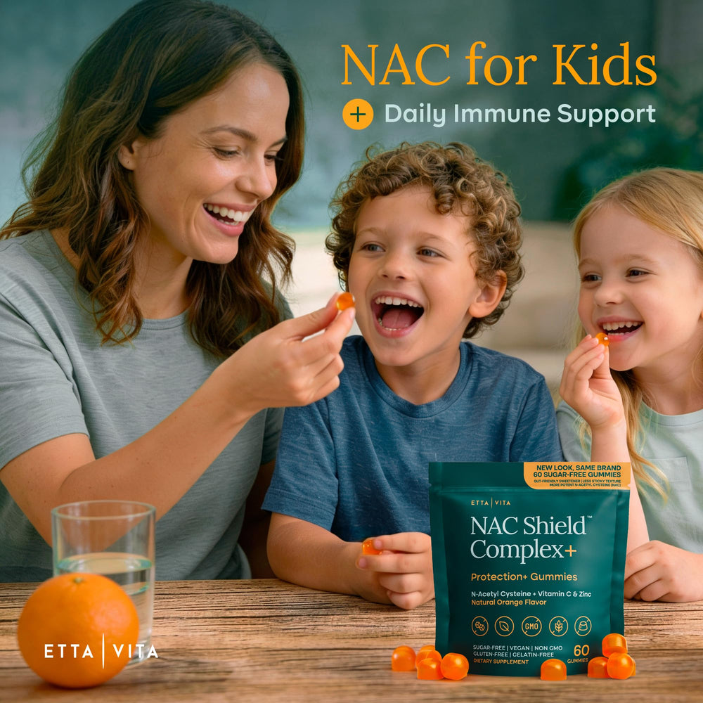 Etta Vita Vitamin C and Zinc boost for antioxidant support in daily wellness.