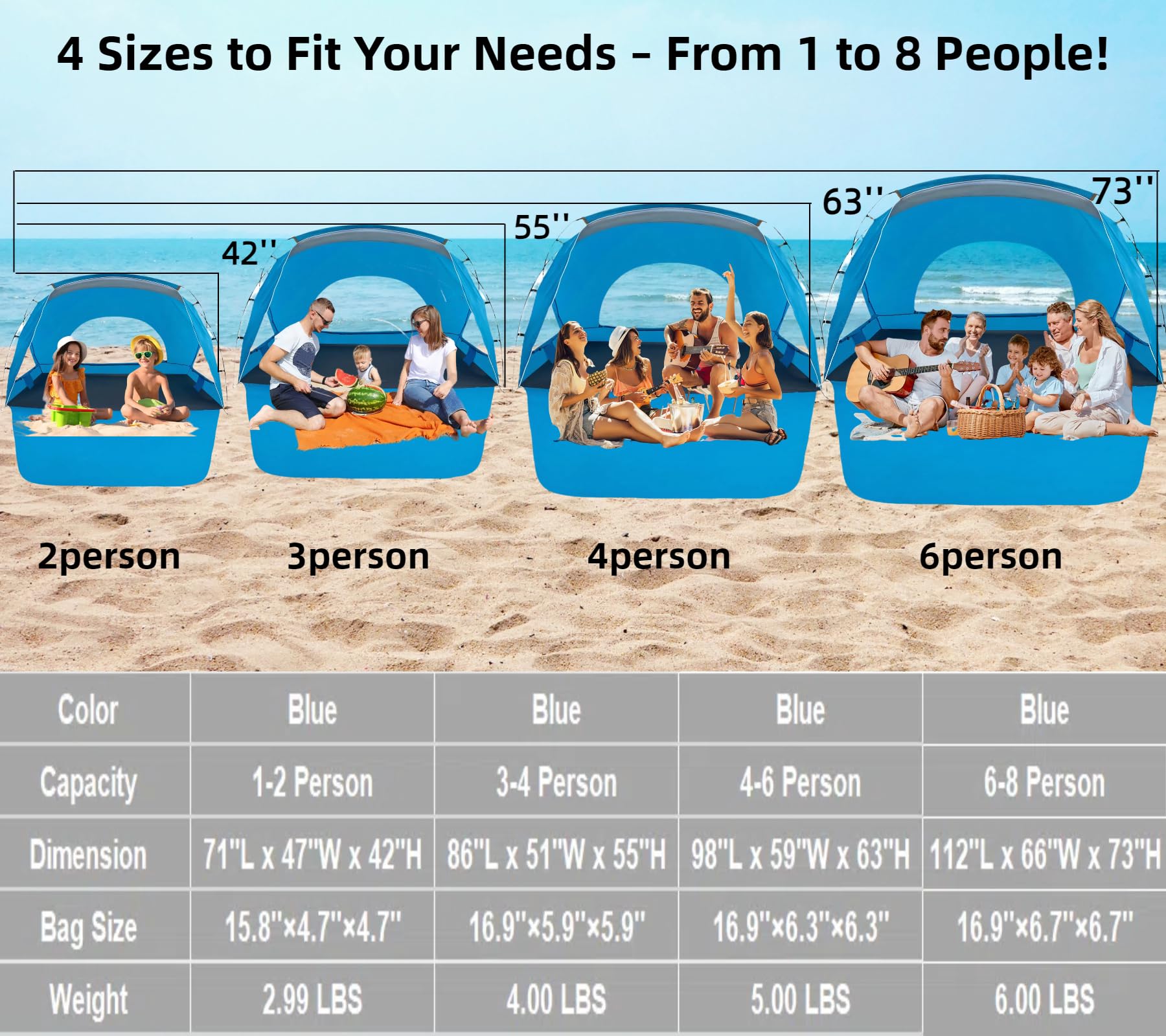 Etto Beach Tent mesh ventilation panels improve airflow on hot days