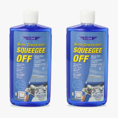 Ettore Squeegee-Off bottle front with ammonia-free, biodegradable formula for streak-free cleaning