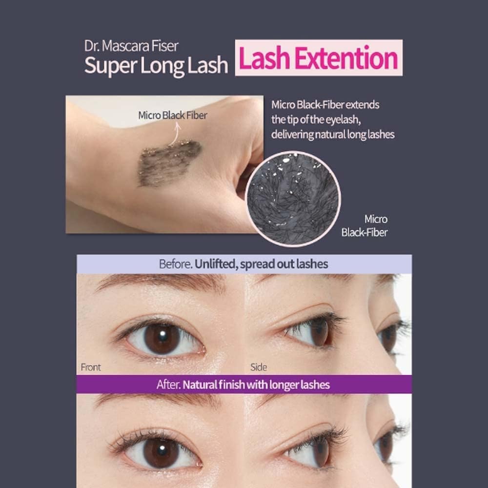 ETUDE Dr. Mascara Fixer brush detail highlights precise application