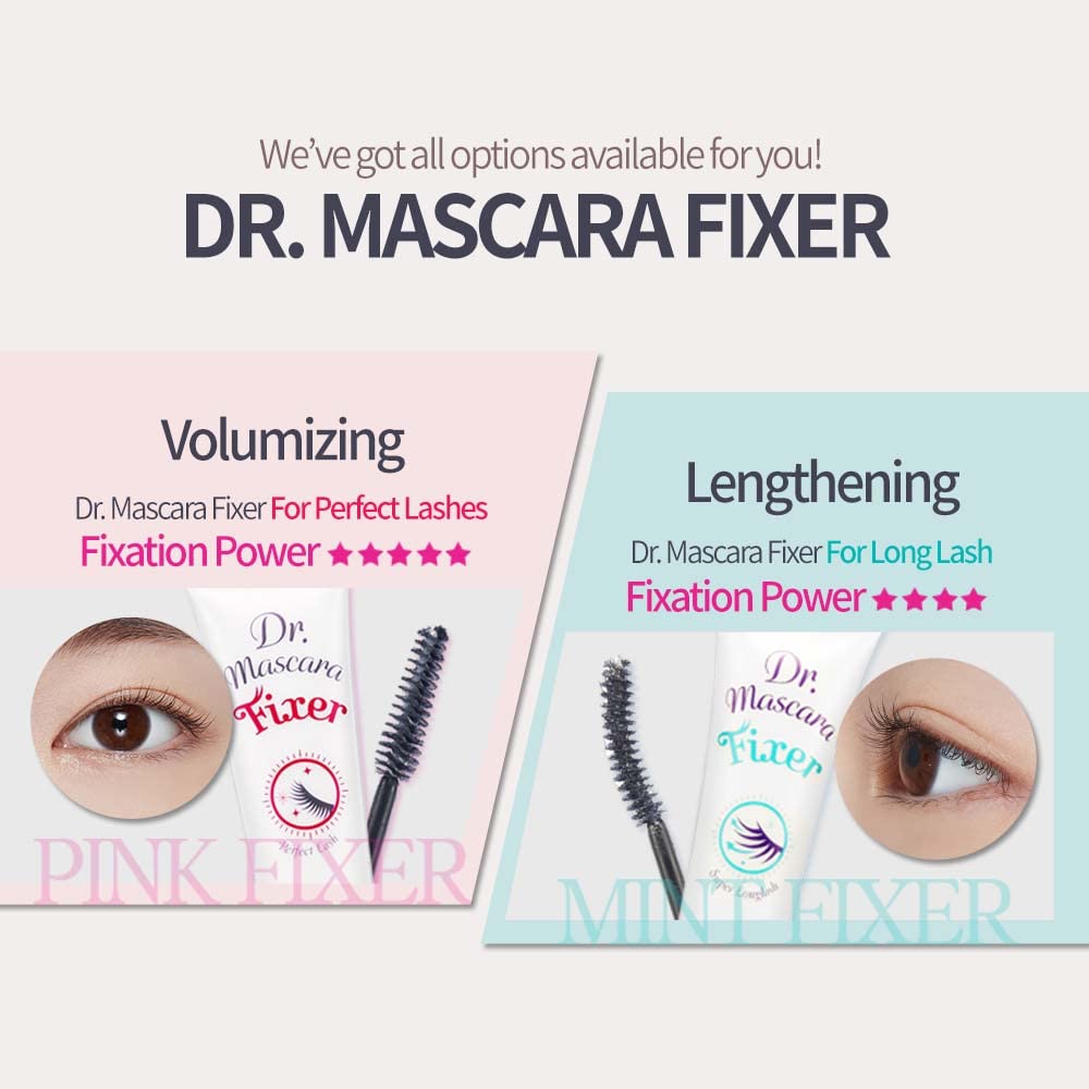 ETUDE Dr. Mascara Fixer curled lashes with lifted look