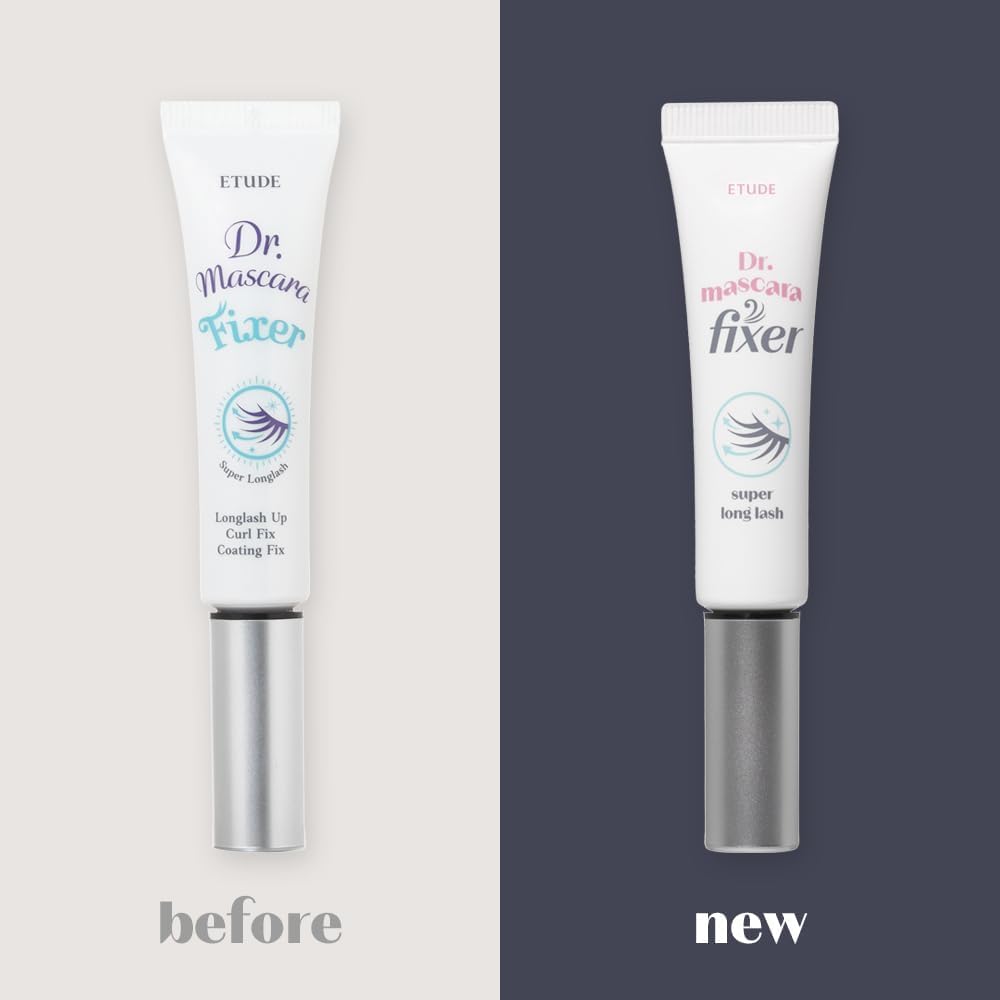 ETUDE Dr. Mascara Fixer gel texture feels lightweight