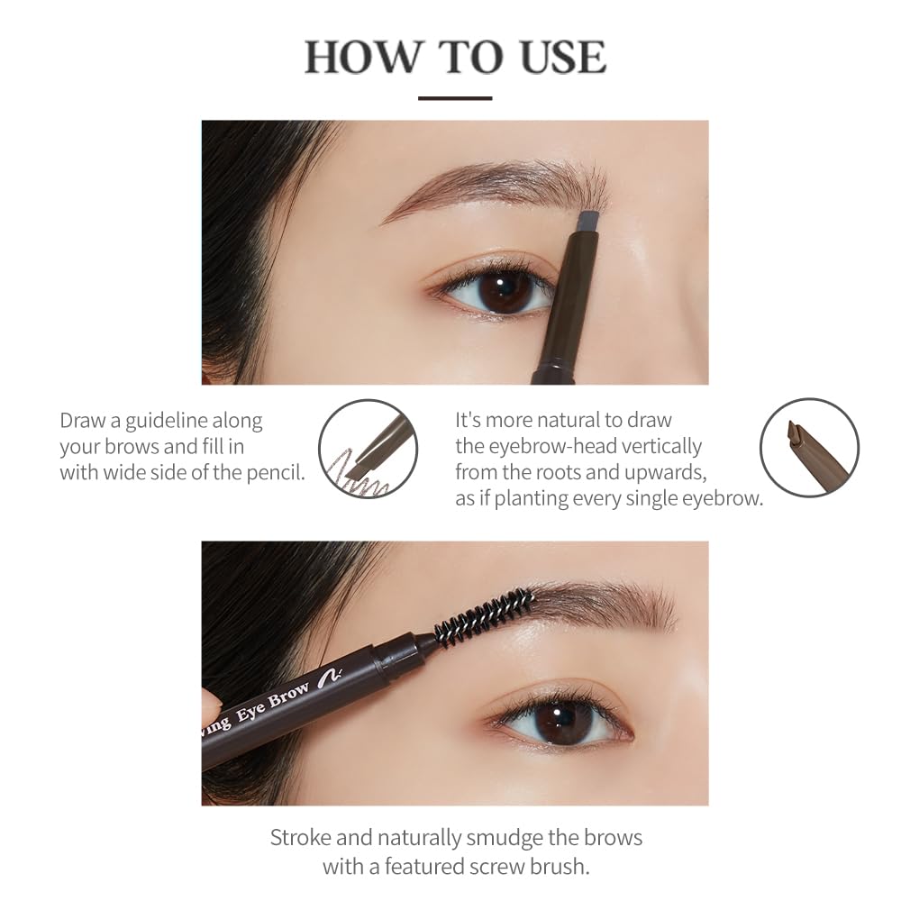 ETUDE Drawing Eye Brow ideal for daily use and quick touch-ups.