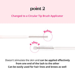 ETUDE My Lash Serum application along lash line for targeted conditioning