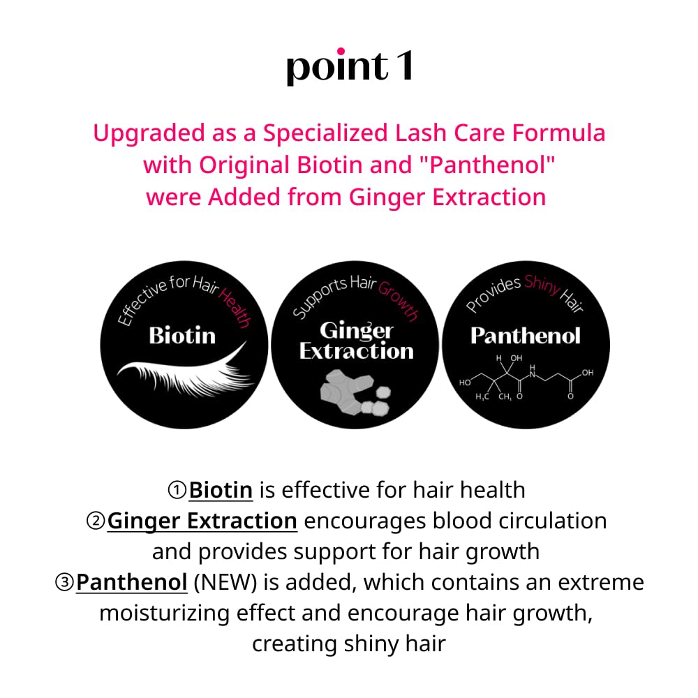 ETUDE My Lash Serum ginger-extract ingredient visualization for nourishing feel