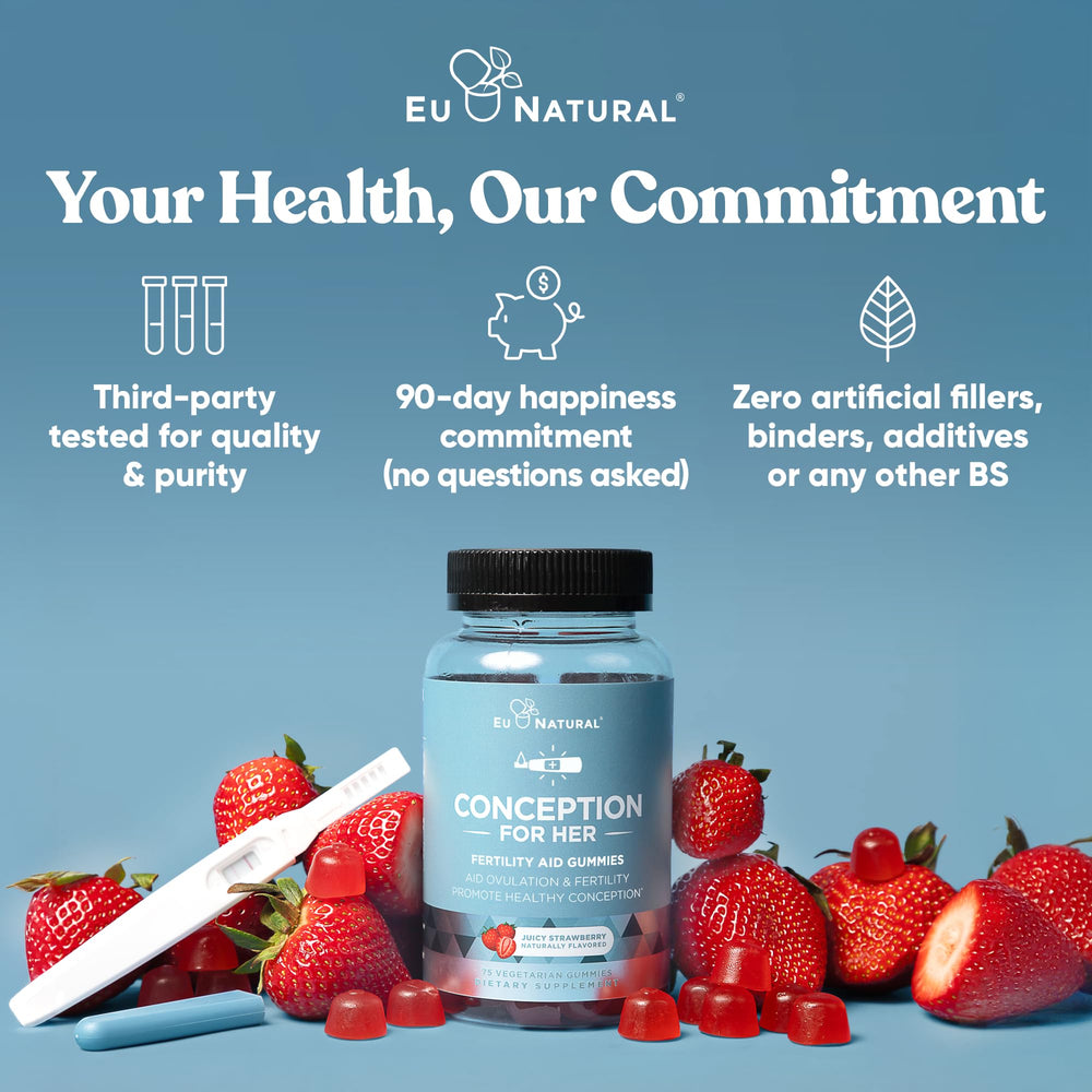 Eu Natural Conception for Her cruelty-free and non-GMO badge visible.