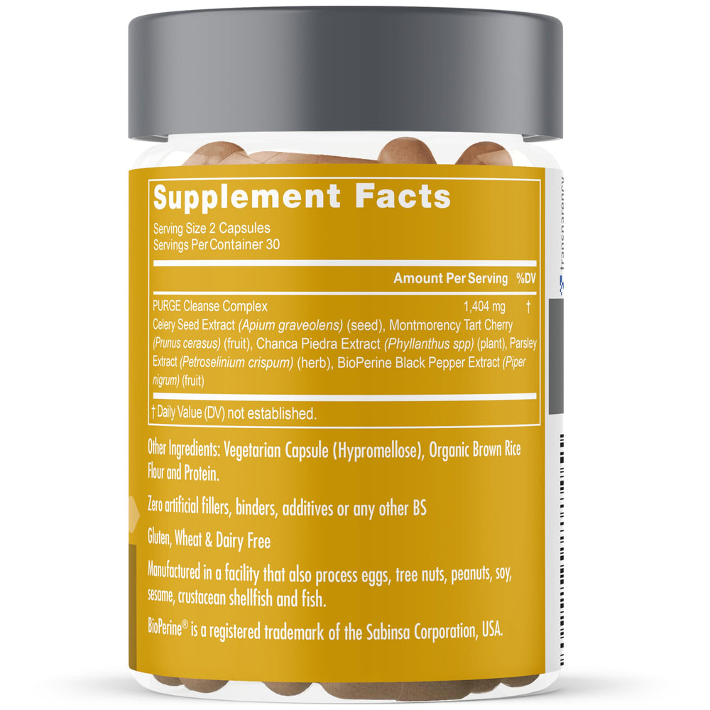 Eu Natural Purge USA made facility reflects rigorous quality standards.