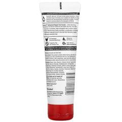 Eucerin Advanced Repair Foot Cream texture closeup highlighting creamy, non-greasy finish.
