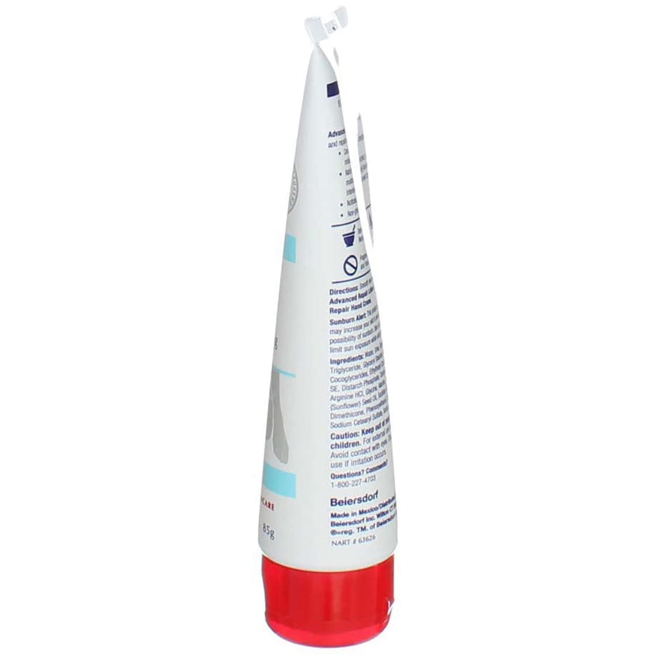 Eucerin Alpha Hydroxy acids closeup highlights gentle exfoliation benefits.