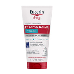 Eucerin Baby Eczema Relief Hydrogel 5 oz tube for soothing eczema-prone skin