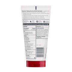Hydrogel texture shows quick absorption and non-greasy finish