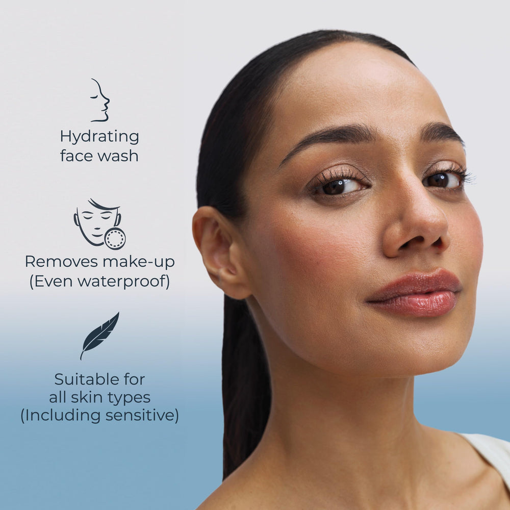 Eucerin no-rinse cleansing formula supports quick skincare routine