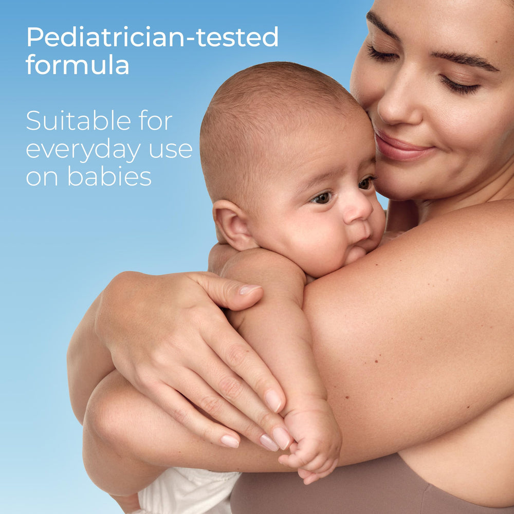 Hypoallergenic, fragrance-free formula from Eucerin for babies