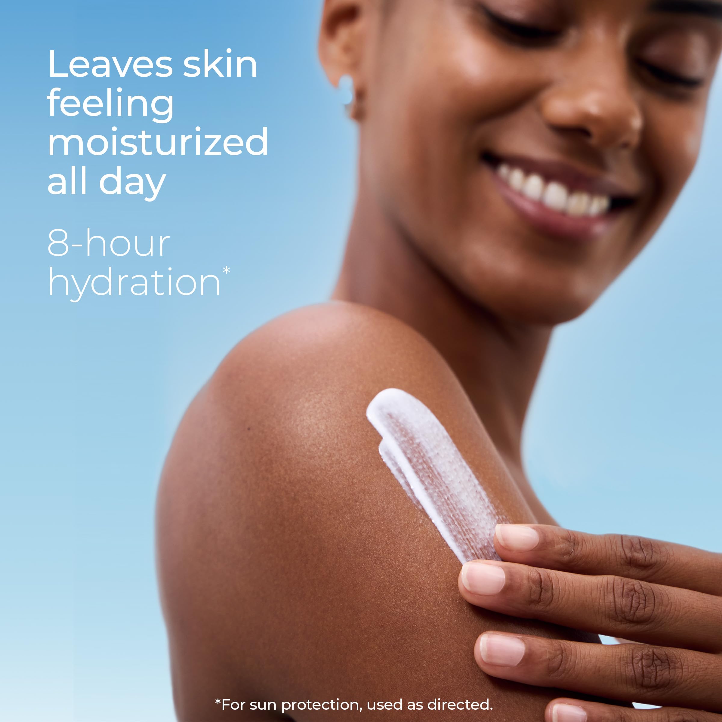 Fragrance-free label on Eucerin Sun Advanced Hydration SPF 50