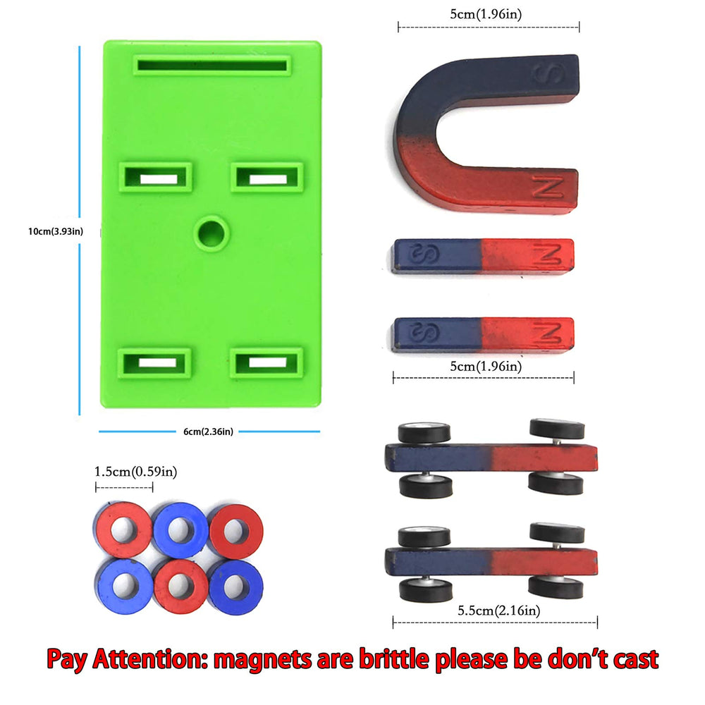 EUDAX Labs plastic compass for learning orientation and magnetic navigation