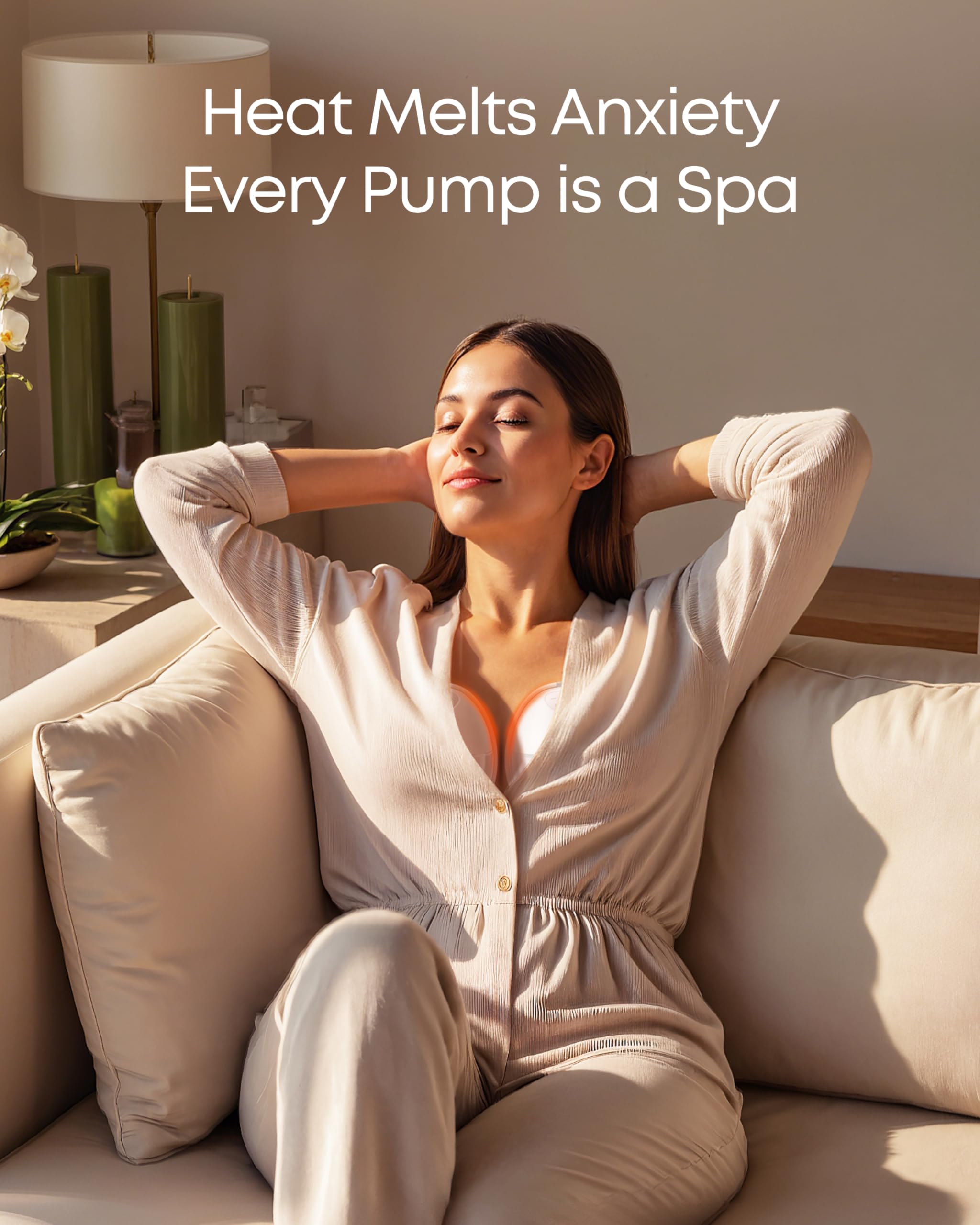 eufy Security S1 Pro HeatFlow warmth provides soothing warmth during pumping.
