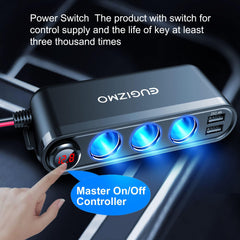 Eugizmo QC 18W USB port quick tops up smartphones while driving.
