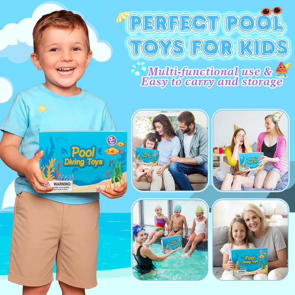 EULRGAUS shark diving toys energize pool play with quick challenges.