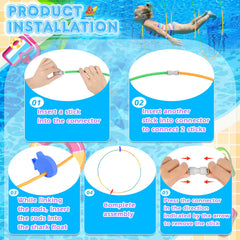 EULRGAUS cotton water balloons offer quick-dry, lightweight tossing fun.
