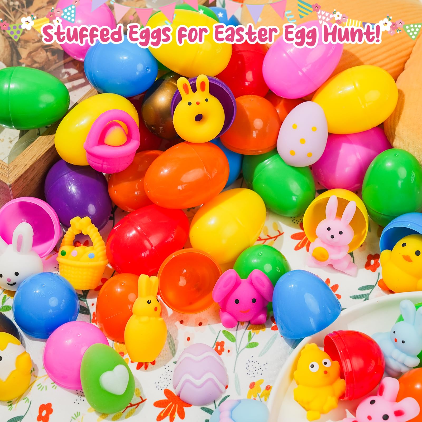 EUOCENK vibrant egg colors enhance seasonal displays and gifts