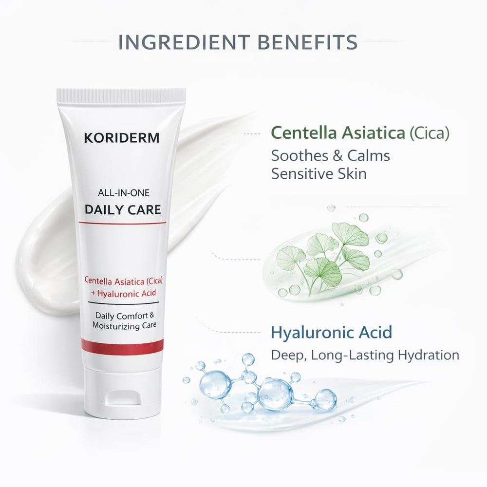 Euralissea Face Cream Moisturizer 1P jar closeup highlights texture for smooth application.